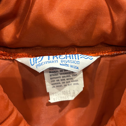 80's Upstream アメリカンオレンジパファーベスト オレンジ (M)/A9612V-SO