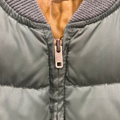 60~70's Eddie Bauer カナディアンベスト ダウンベスト カーキ (46)/A8868V-SO