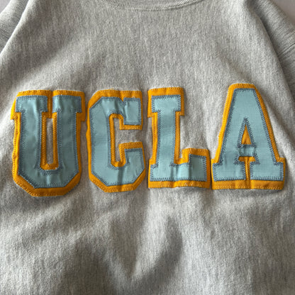 80's Champion Reverse Weave リバースウィーブ UCLA ワッペン カレッジスウェット グレー(M)/C0665R-SO