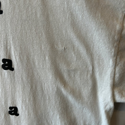 90's Splatter アメリカンジョークTシャツ ホワイト(XL)/C1332T-SO