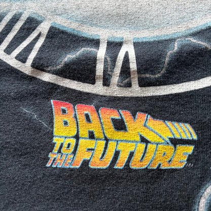 00's  BACK TO THE FUTURE 映画 両面プリント ムービーTシャツ 黒 L/A7253T-SO