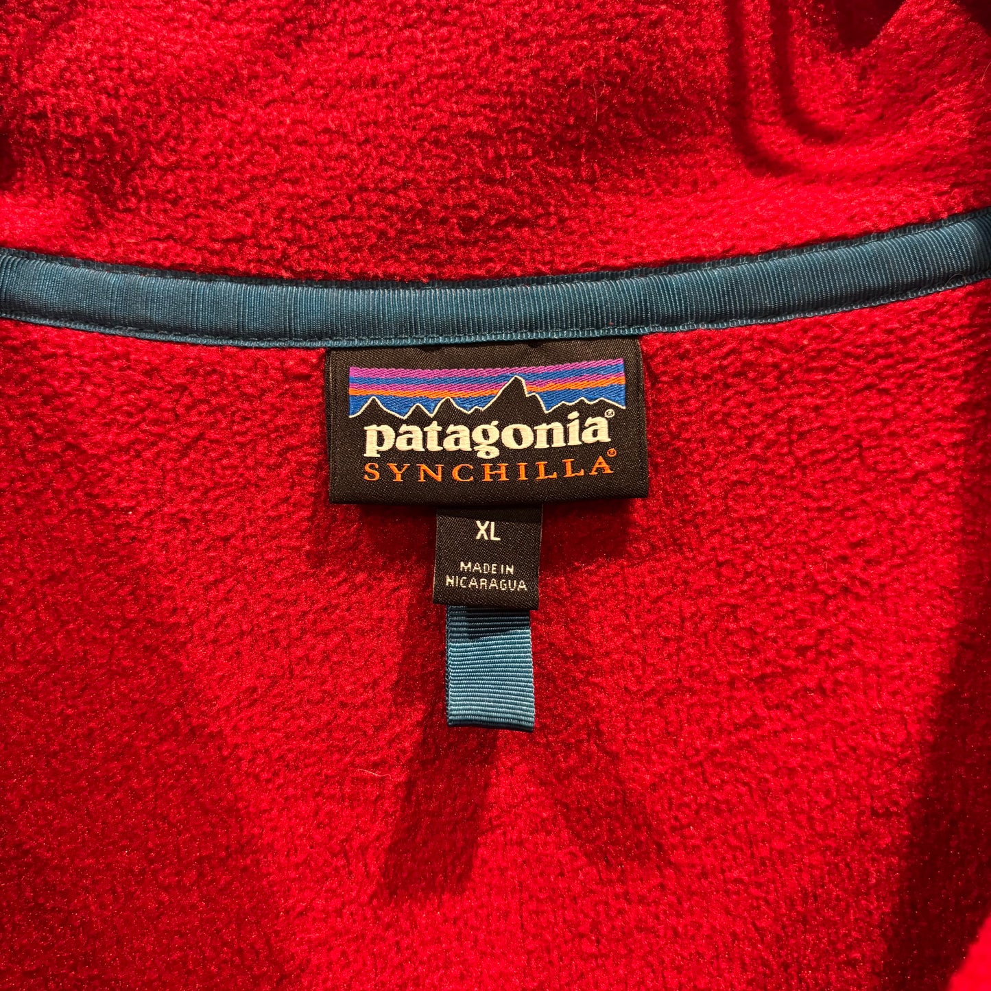 2015 (FA15) Patagonia パタゴニア シンチラ スナップT フリース 赤 (XL)/B4263F-SO