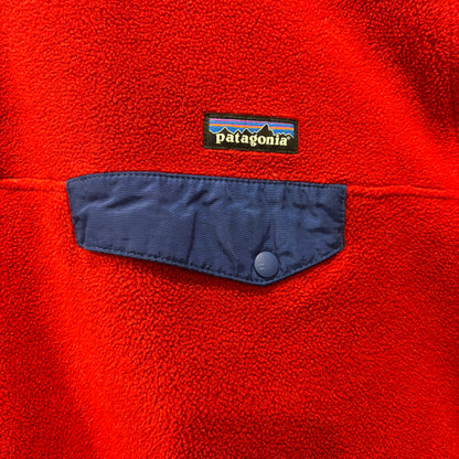 2015 (FA15) Patagonia パタゴニア シンチラ スナップT フリース 赤 (XL)/B4263F-SO