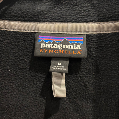 2015 (F15) Patagonia パタゴニア シンチラ スナップT フリース ブラック (M)/C1552F-SO
