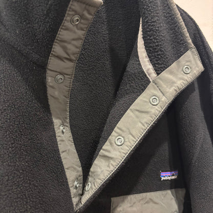 2015 (F15) Patagonia パタゴニア シンチラ スナップT フリース ブラック (M)/C1552F-SO