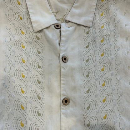 Tommy Bahama 刺繍シルクシャツ (L)/A6607SH-SO