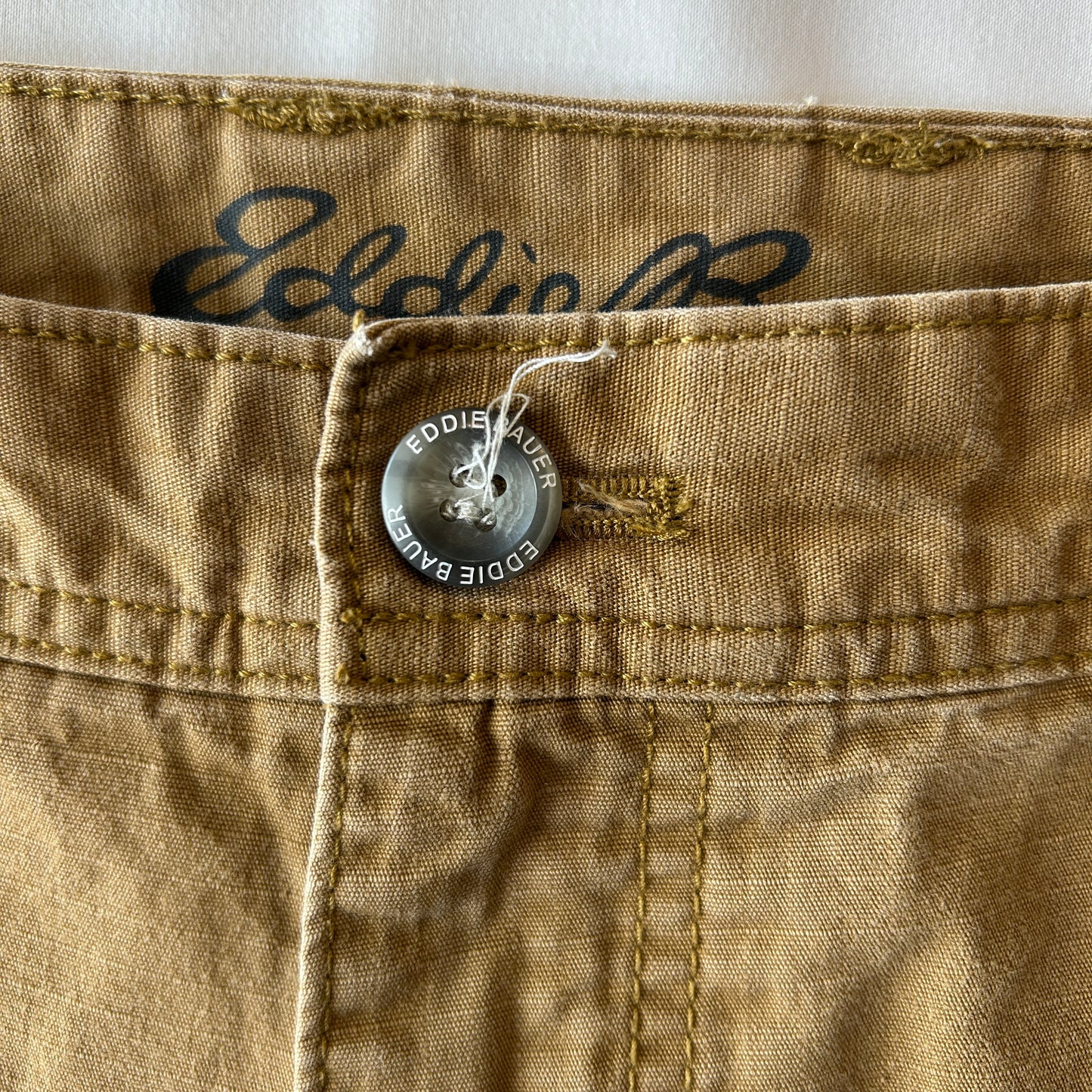 Eddie Bauer エディー・バウアー コットンカーゴショーツ リップストップ ブラウン(W38)/C1361P-SO