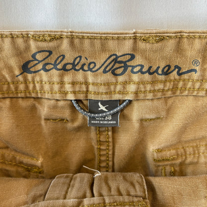Eddie Bauer エディー・バウアー コットンカーゴショーツ リップストップ ブラウン(W38)/C1361P-SO