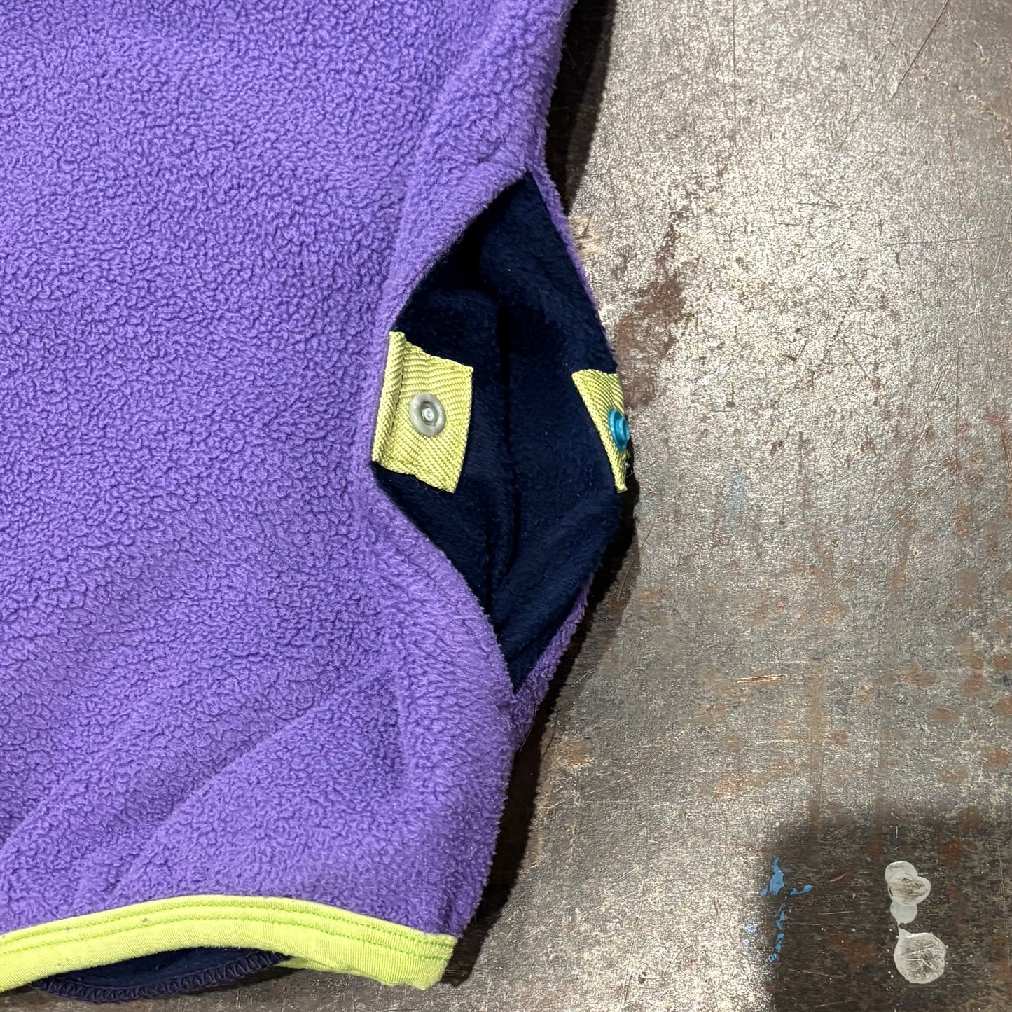 90's NIKE ACG ナイキ フリースジャケット ターコイズブルー/パープル (L) /A9321F-SO