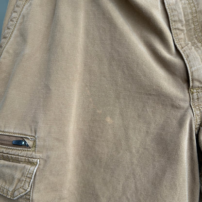 Eddie Bauer エディー・バウアー コットンカーゴショーツ リップストップ ブラウン(W38)/C1361P-SO