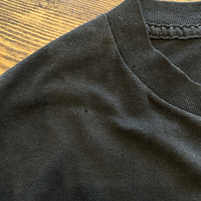 80's miller ミラー ロゴTシャツ ビール企業T アドバタイジング Royal 黒(XL)/A7323T-SO