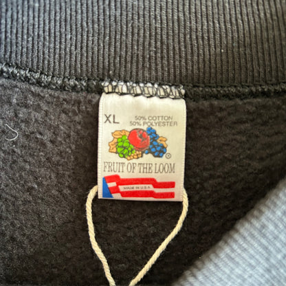 90's Fruit of the loom SATCHMO ルイアームストロング プリントスウェット(XL)/A6294S=SO
