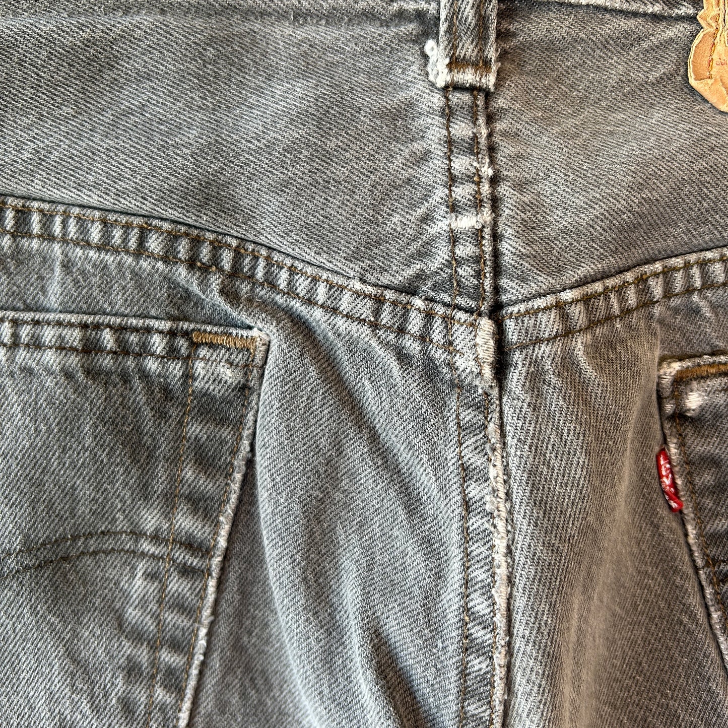80's Levi's 501-0568 先染め ブラックデニム USA製 表記W36L30/A9143P-SO