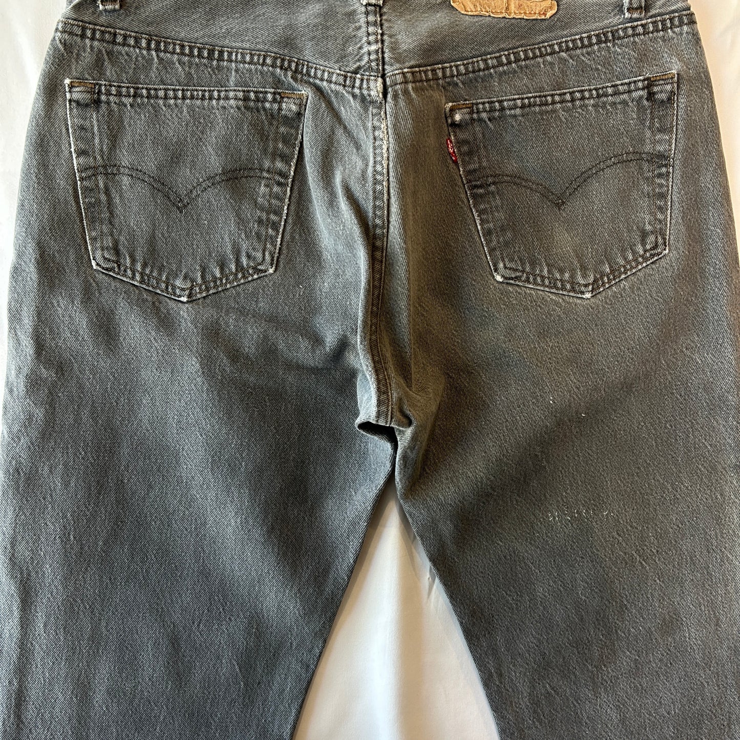 80's Levi's 501-0568 先染め ブラックデニム USA製 表記W36L30/A9143P-SO