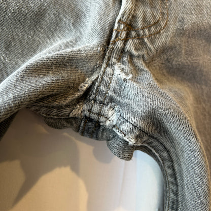 80's Levi's 501-0568 先染め ブラックデニム USA製 表記W36L30/A9143P-SO