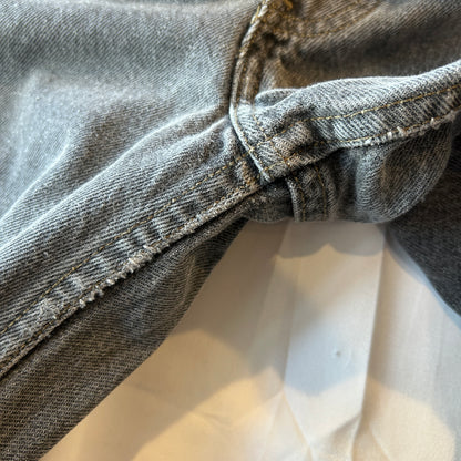 90's~ Levi's リーバイス 先染めブラックデニム 表記不明 /A6733P-SO