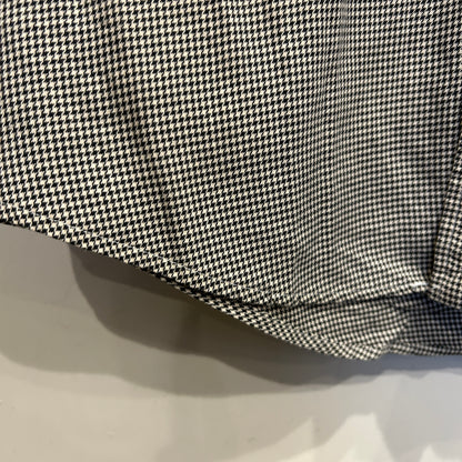 00's Ralph Lauren YARMOUTH 千鳥柄シャツ 黒白 (17-35)/A8005S-SO