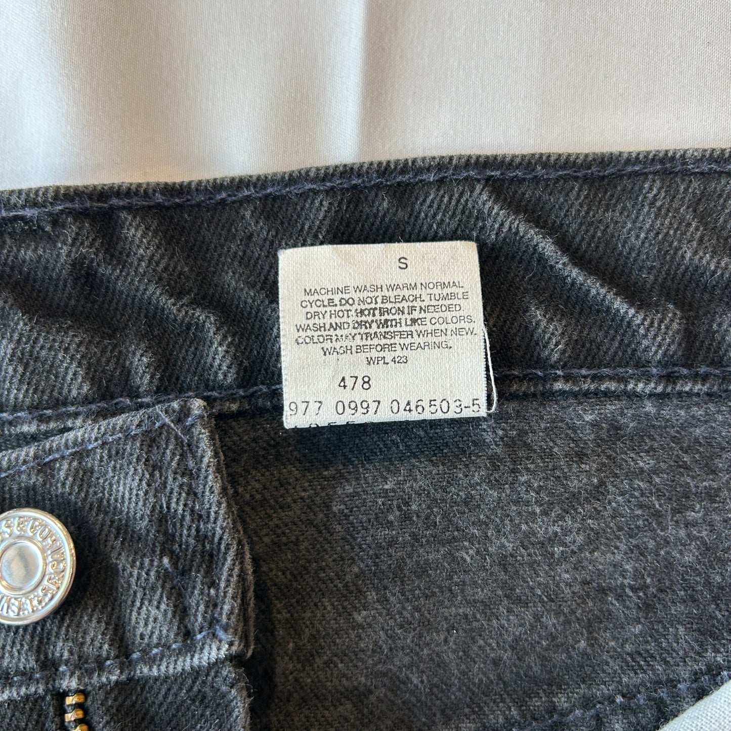 90's Levi's リーバイス 550-4159 ブラックデニム (W36L32)/C1363P-SO
