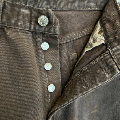 90's Levi's リーバイス 501-0196 後染めデニム USA製 (W30L34)/A0413P-SO