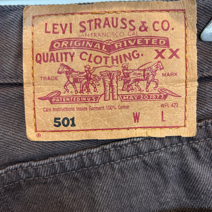 90's Levi's リーバイス 501-0196 後染めデニム USA製 (W30L34)/A0413P-SO