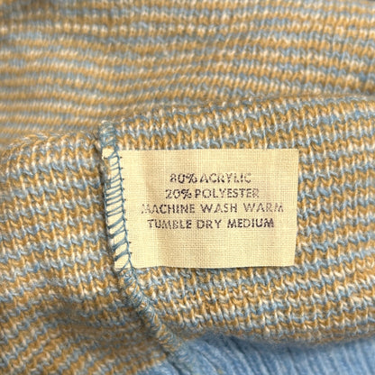 70's KENNINGTON　ディズニープロダクション ノルディック柄 アクリルニット ミッキーミニー (L)/A5708K-SO