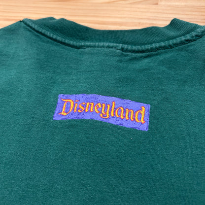 00's DISNEY MICKEY,INC TIGGER ディズニー ティガー Tシャツ グリーン (XL)/A7328T-SO