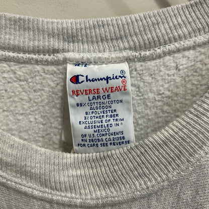 00's Champion Reverse weave リバースウィーブ "Washington" カレッジスウェット 白 (L)/C0677S-SO