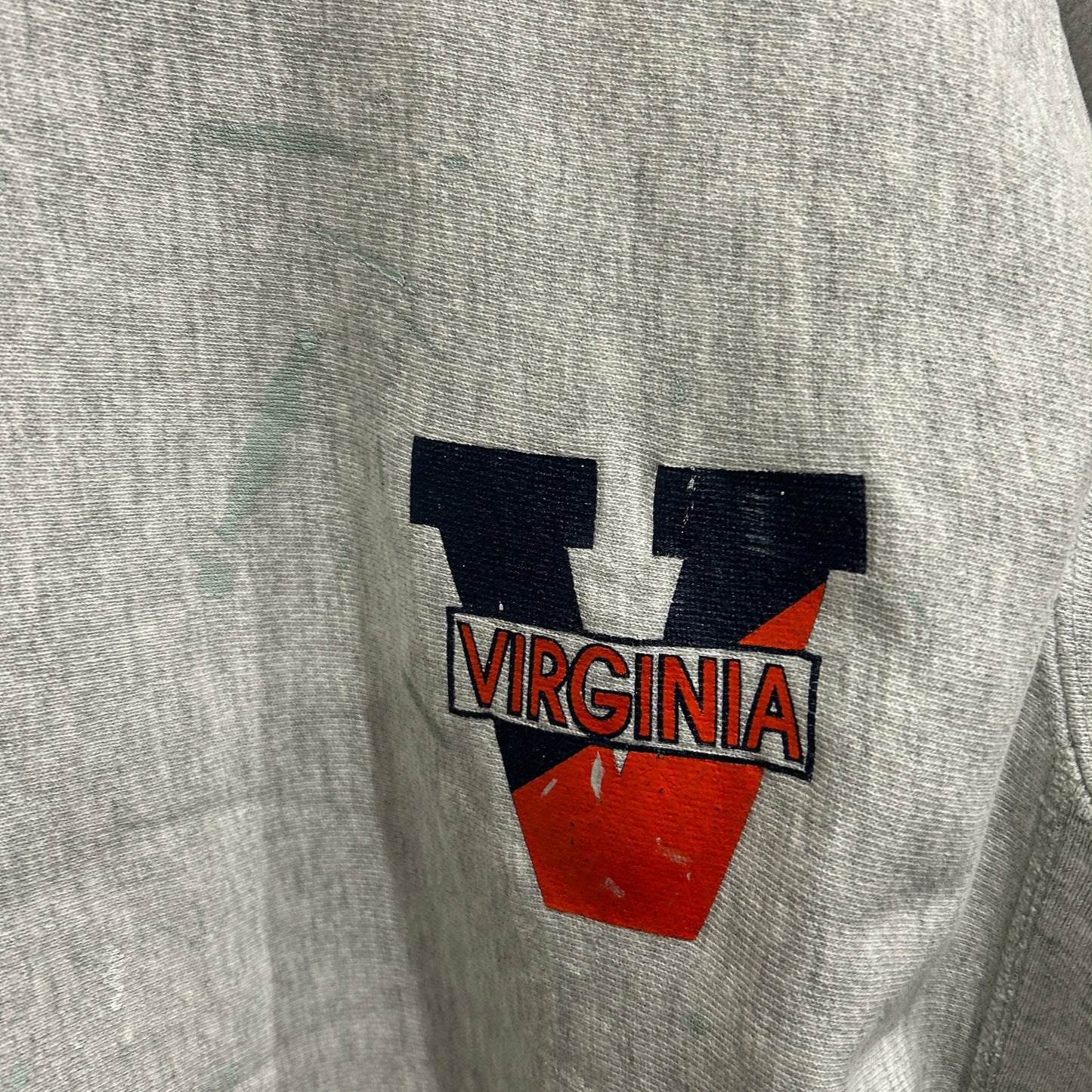 90's Champion Reverse weave リバースウィーブ "Virginia" カレッジスウェット グレー (M)/C0678S-SO
