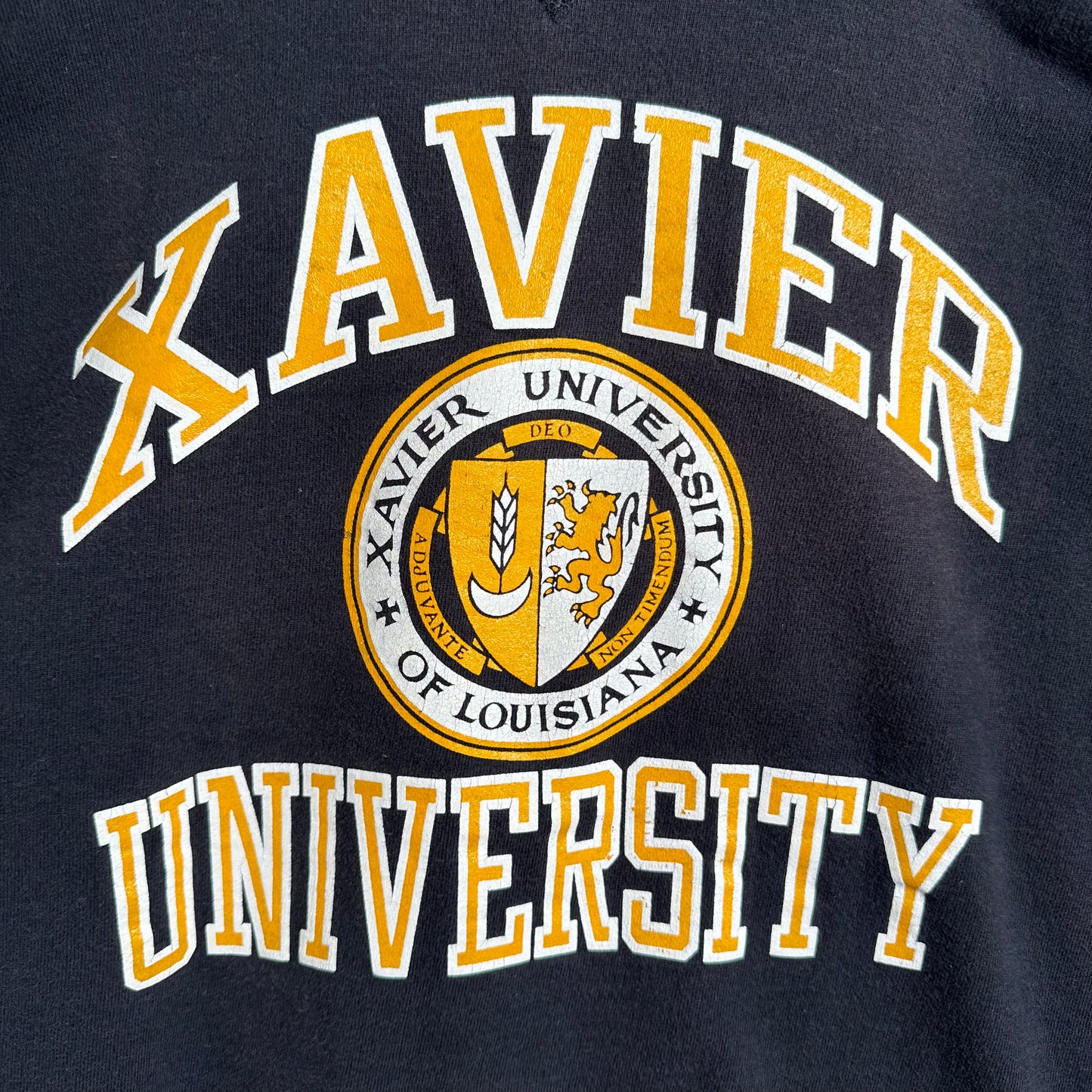 90's Champion XAVIER UNIVERSITY 黒(L)/A2629S-SO