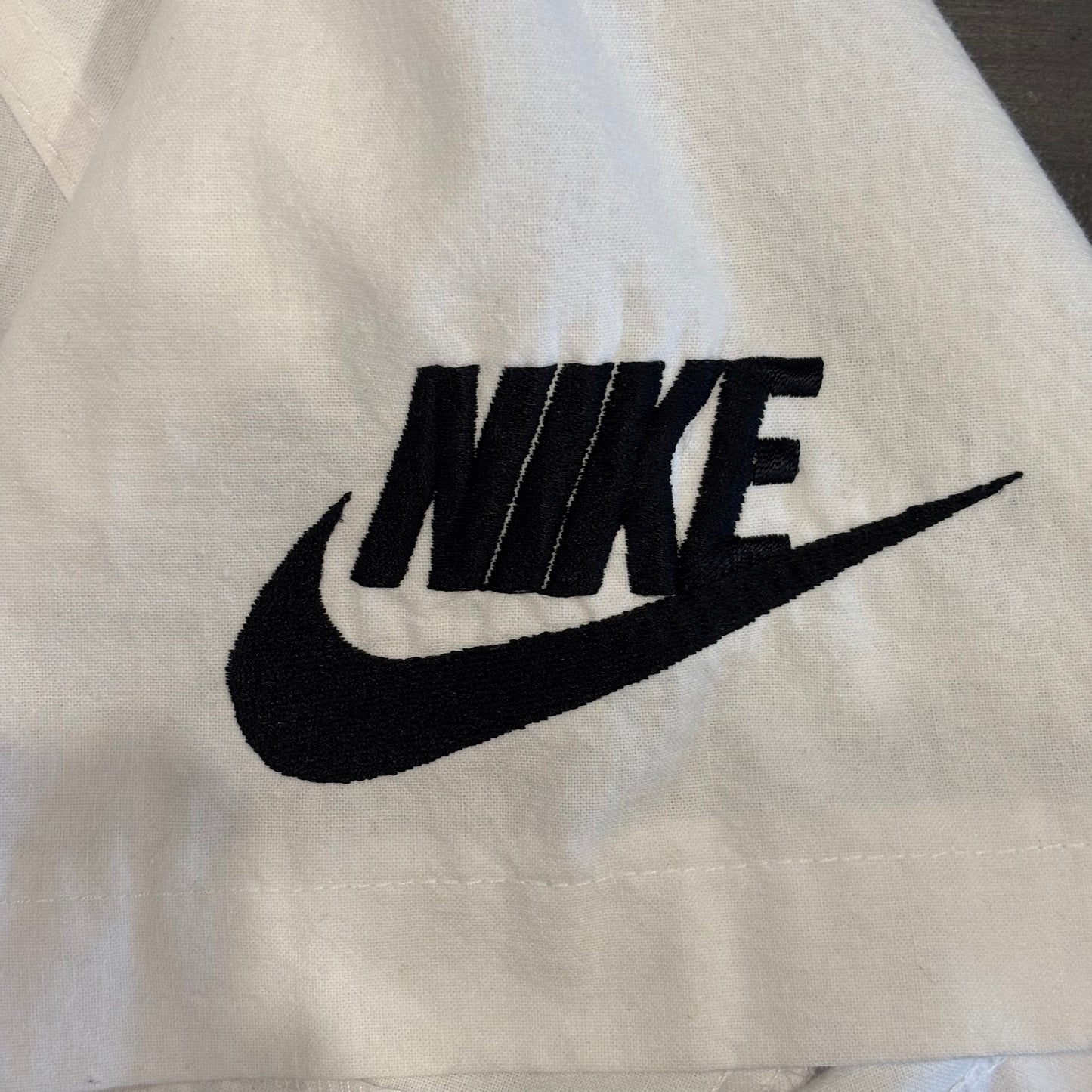 90's NIKE BOSTON ベースボールシャツ 半袖シャツ 白 (L)/B2347S-SO