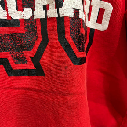 90's Champion Reverse weave リバースウィーブ "Quince Orchard" カレッジスウェット 赤 (L)/C0679S-SO