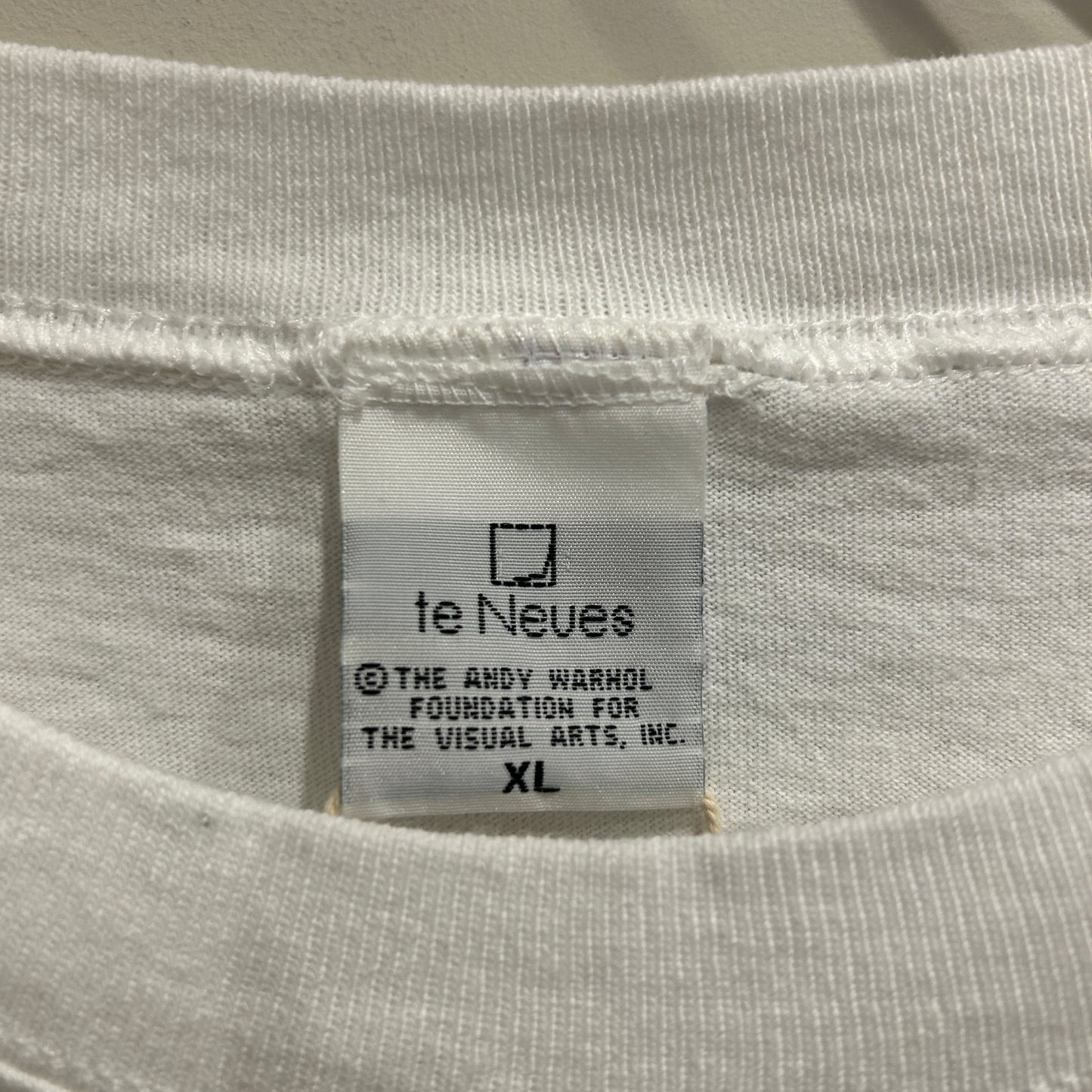 "お客様お問合せ商品" 90's te Neues アンディー・ウォーホル "Cow" アートTシャツ 白 (XL)/C0687S-SO