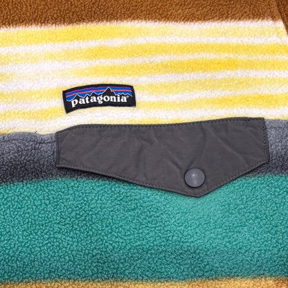 Patagonia パタゴニア スナップT マルチカラー フリース グリーンイエロー (S) /A9855F-SO