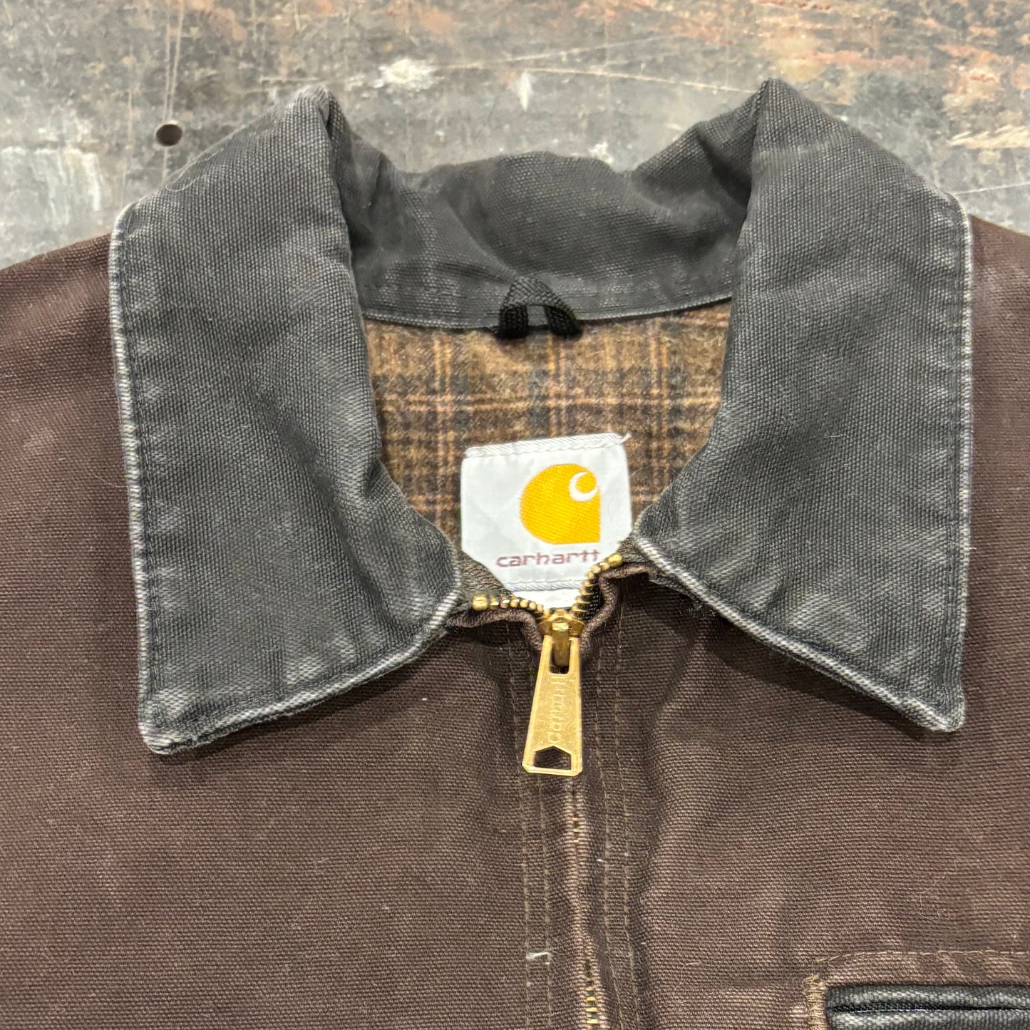 00's Carhartt カーハート デトロイトジャケット J97 DKB ダークブラウン (XL) /A9795J-SO