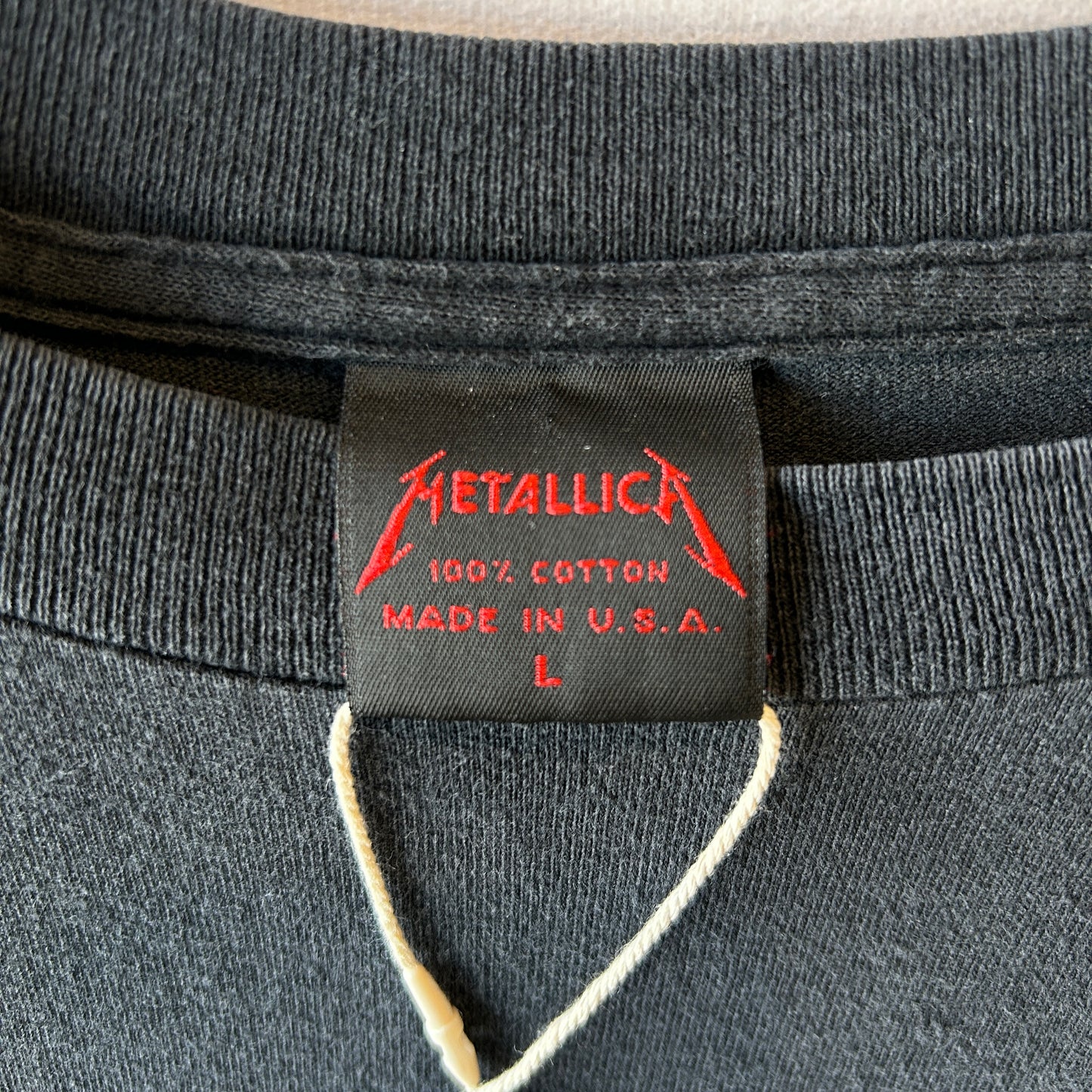 90's Metallica×Pushead メタリカ パスヘッド ”DON'T TRED ON ME" バンドTシャツ 黒(L)/C0300T-SO