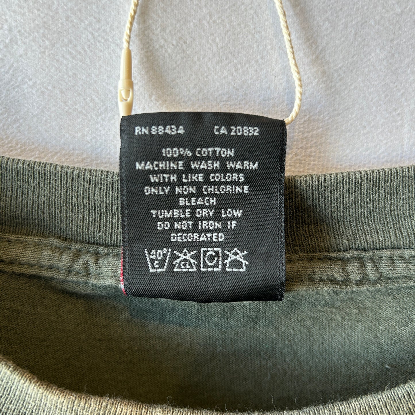 90's GRREN DAY グリーン・デイ ”NIMROD＂ Tシャツ ミュージックT giant オリーブ(L)/C0518T-SO