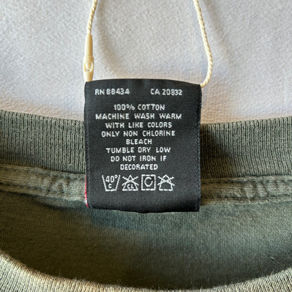 90's GRREN DAY グリーン・デイ ”NIMROD＂ Tシャツ ミュージックT giant オリーブ(L)/C0518T-SO