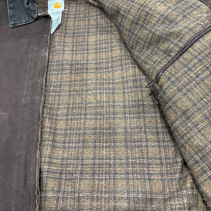 00's Carhartt カーハート デトロイトジャケット J97 DKB ダークブラウン (XL) /A9795J-SO