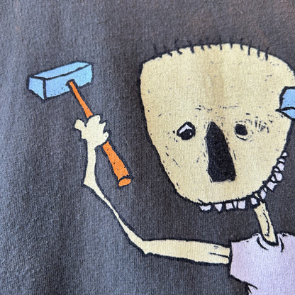 90's GRREN DAY グリーン・デイ ”NIMROD＂ Tシャツ ミュージックT giant オリーブ(L)/C0518T-SO