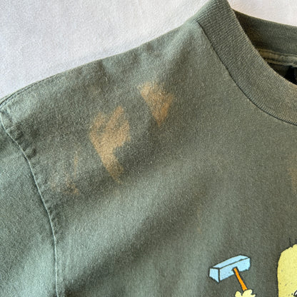 90's GRREN DAY グリーン・デイ ”NIMROD＂ Tシャツ ミュージックT giant オリーブ(L)/C0518T-SO