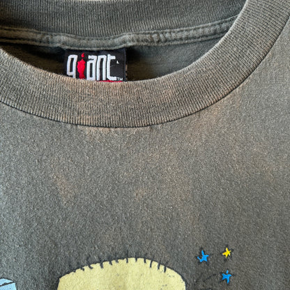 90's GRREN DAY グリーン・デイ ”NIMROD＂ Tシャツ ミュージックT giant オリーブ(L)/C0518T-SO