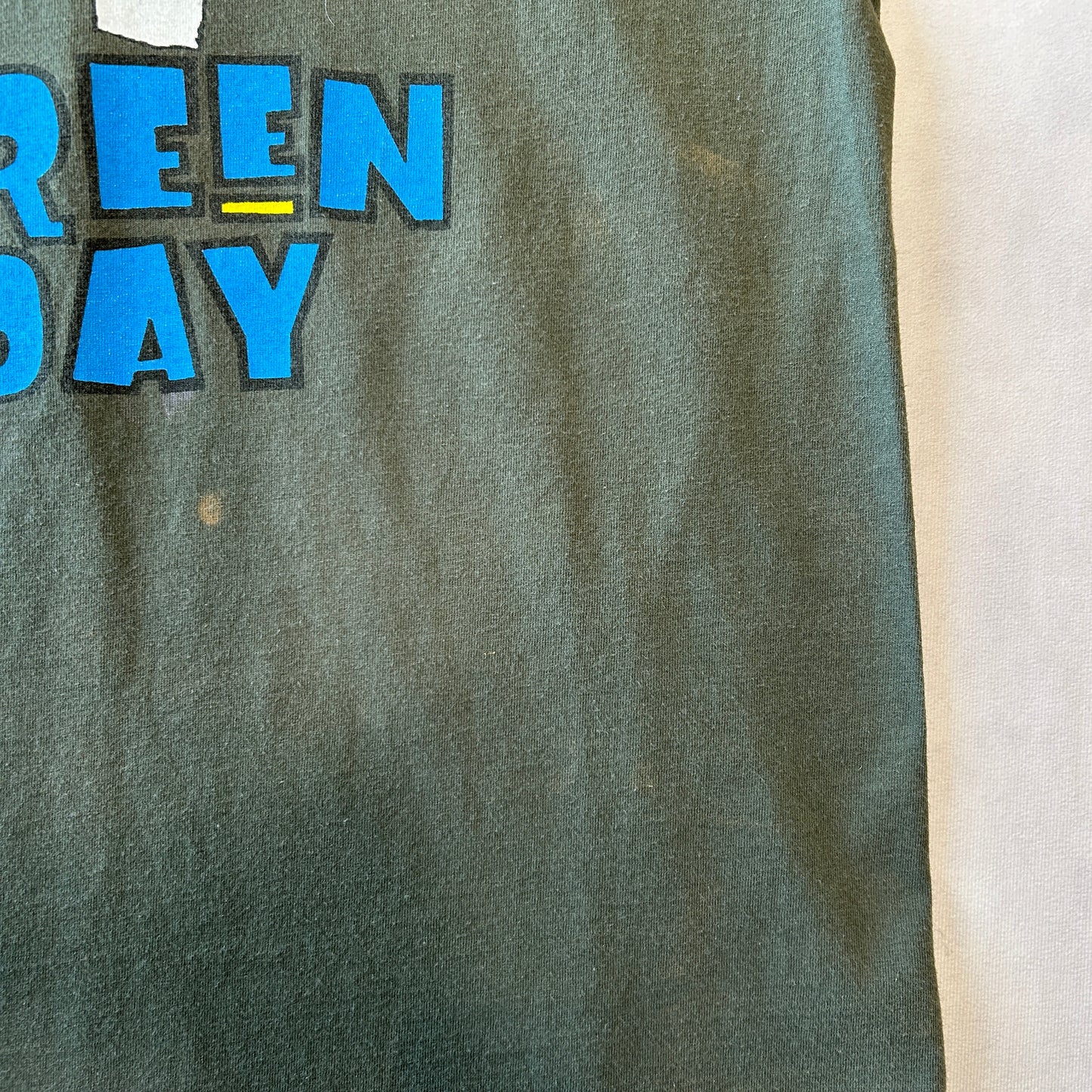 90's GRREN DAY グリーン・デイ ”NIMROD＂ Tシャツ ミュージックT giant オリーブ(L)/C0518T-SO
