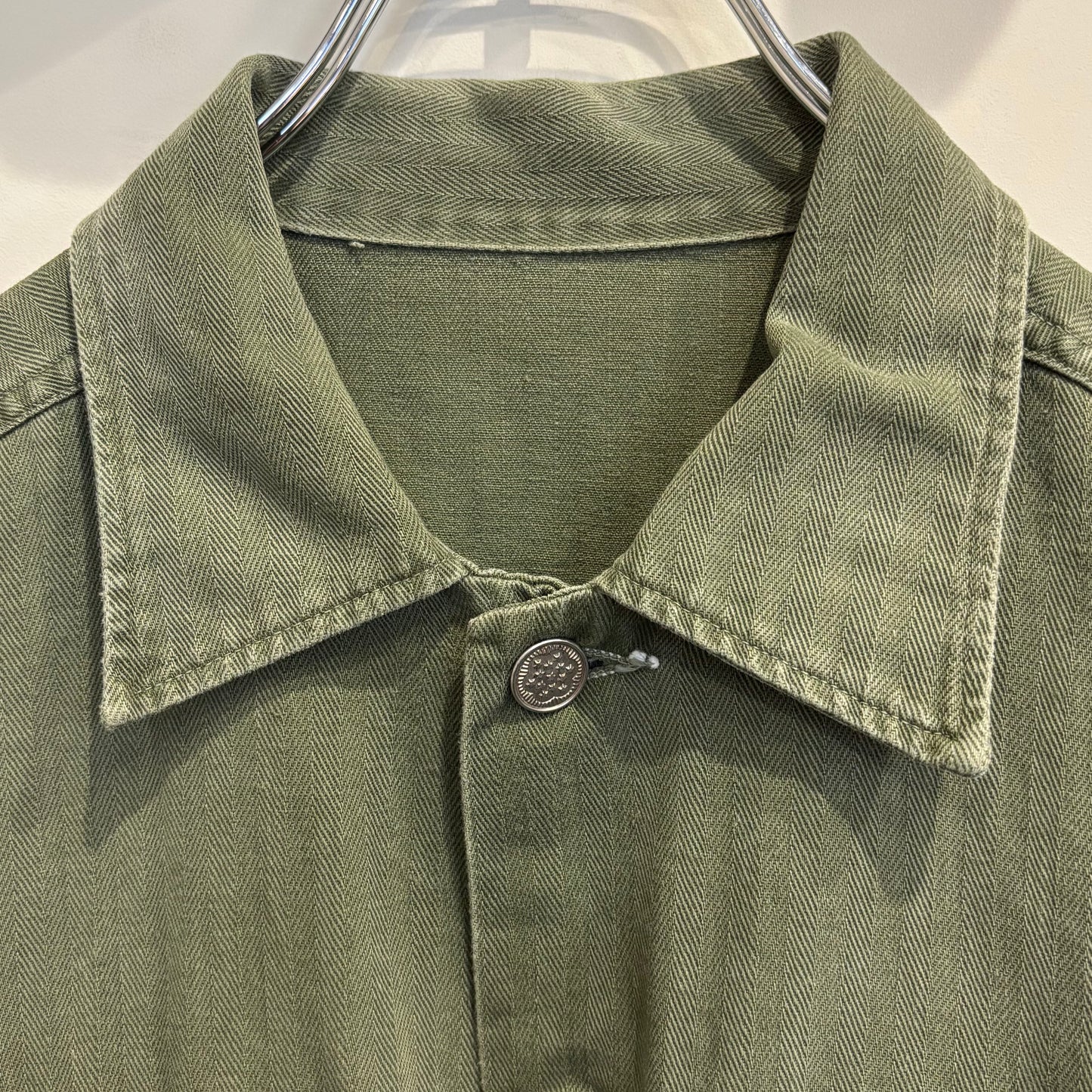 40's U.S.ARMY M-47 HBT Jacket １３スターボタン ミリタリー (about 40)/C1016SH-SO