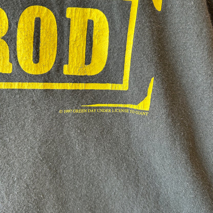 90's GRREN DAY グリーン・デイ ”NIMROD＂ Tシャツ ミュージックT giant オリーブ(L)/C0518T-SO