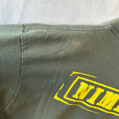 90's GRREN DAY グリーン・デイ ”NIMROD＂ Tシャツ ミュージックT giant オリーブ(L)/C0518T-SO