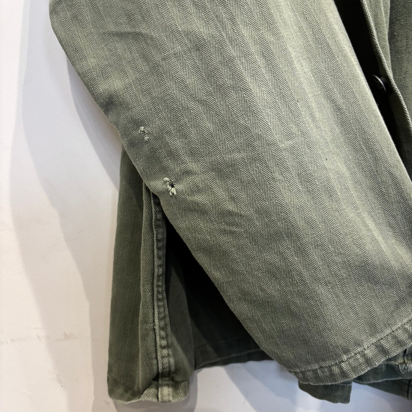 40's U.S.ARMY M-47 HBT Jacket １３スターボタン ミリタリー (about 40)/C1016SH-SO