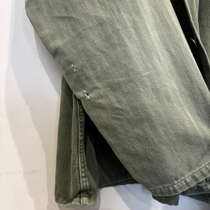 40's U.S.ARMY M-47 HBT Jacket １３スターボタン ミリタリー (about 40)/C1016SH-SO