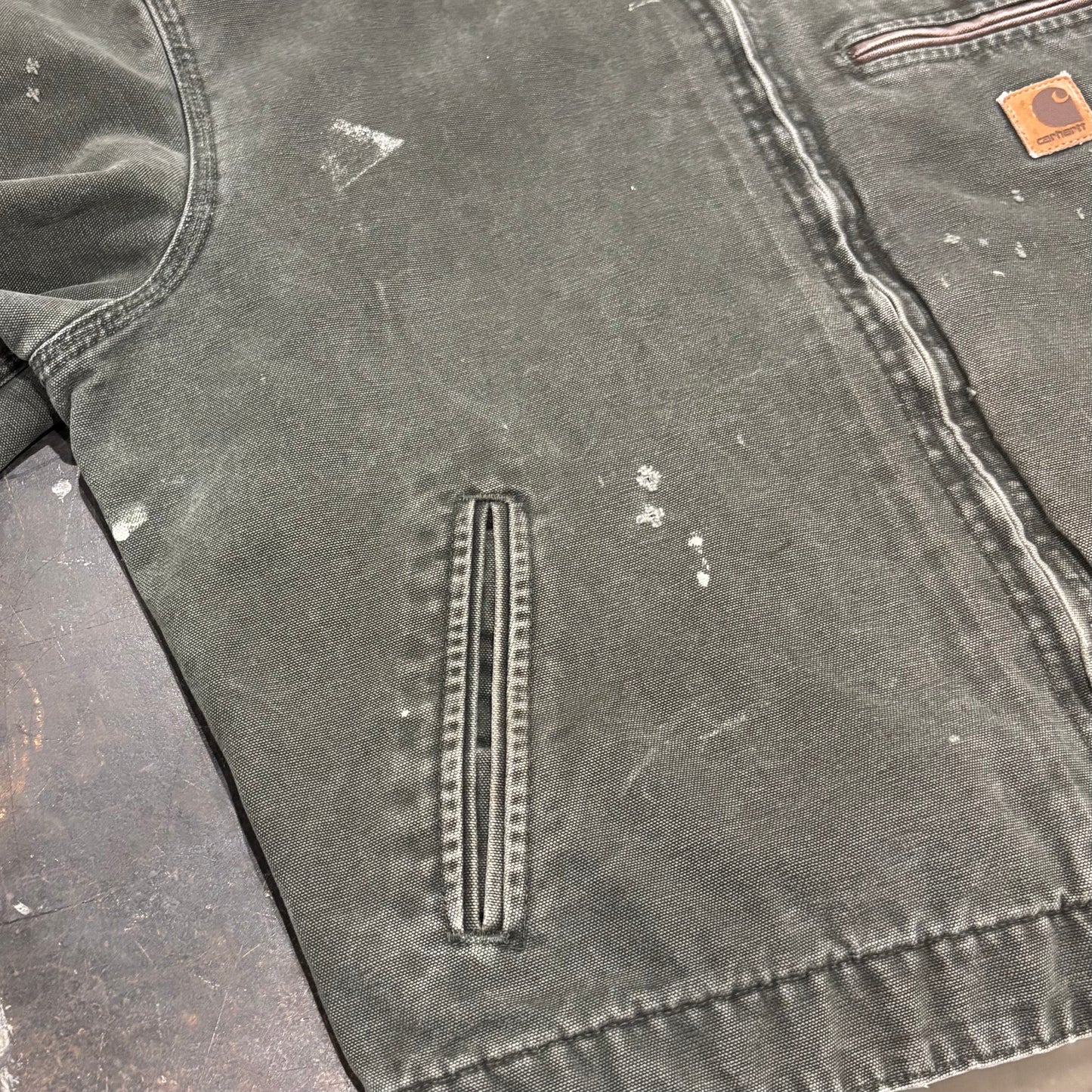 00's Carhartt カーハート デトロイトジャケット J97 MOS モスグリーン (L) /A9755J-SO