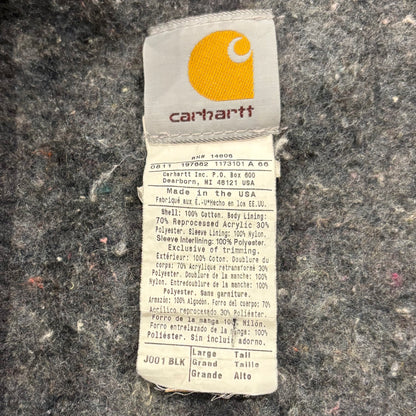 Carhartt カーハート デトロイトジャケット J001 BLK KARL USNR刺繍 ブラック (L) /A9796J-SO
