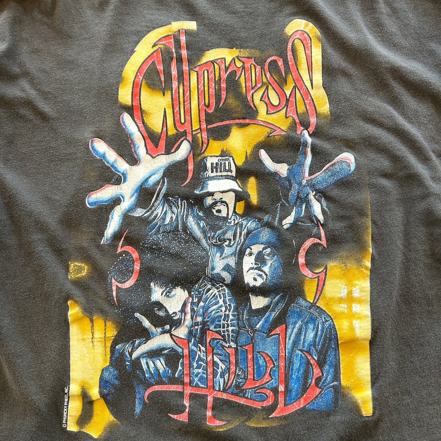 90's Cypress Hill"The Cypress Hill Experience"サイプレス・ヒル ラップTシャツ hiphop GEM (XL)/A6682T-SO